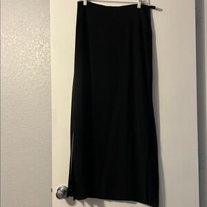 Elegant Black Maxi Skirt